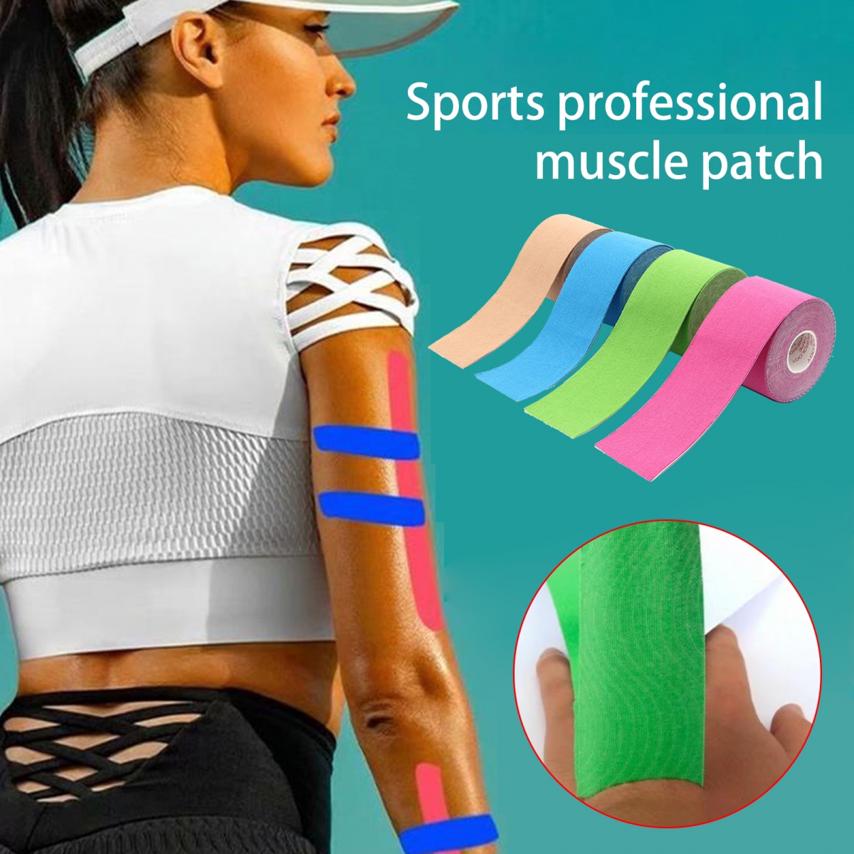 2.5CM*5M Kinesiology Tape For Face V Line Neck Eyes Lifting Wrinkle Remover Sticker Tape Facial Skin Care Tool Bandagem Elastica-CAREPROHEALTH- Kinesiology tape, elastic adhesive bandages,Would dressing,Cross Tape,Sports Rigid Tape,Elastic Adhesive Bandage,Stretched Bandage,Cohesive bandage,Underwrap Foam,Ice Hockey Tape,Band aid,Cotton Sports Tape Rayon Sports Tape,Hockey Tape,Finger Tape,PU Tape,PE Tape,Silk Tape,Paper Tape,Heel tape,Wound Dressing, Silicone Patches ( Remove Scar ),Dexcom Patches,Blister band aid,Acne Patches,Toenail Sticker,Mouth Tape,Nipple Covers,Boob Lift Tape,Face Lift Tape,Customized Patches,Assorted Band Aid,Blue Metal Detectabled Band Ai,Different Shape Band Aid,Cartoon Band Aid,Transparent Band Aid,Fabric Band Aid,Waterproof Band Aid,Nitrile Gloves,Anti-virus Gloves,Pl Surgical Gloves,Latex Surgical Gloves,Male Condoms,Female Condoms