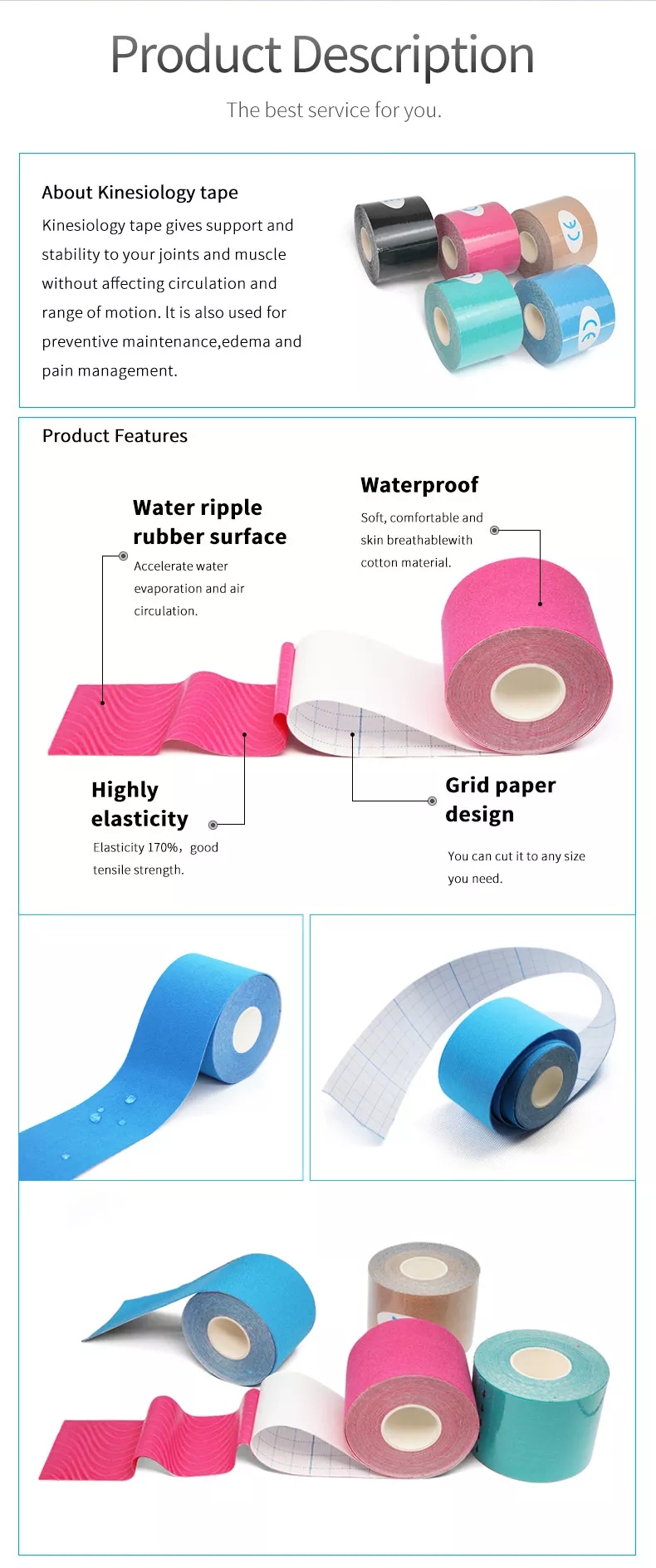 Assurance Kinesiology Tape Korea,Made in Korea kinesiology precut tape for easier taping-CAREPROHEALTH- Kinesiology tape, elastic adhesive bandages,Would dressing,Cross Tape,Sports Rigid Tape,Elastic Adhesive Bandage,Stretched Bandage,Cohesive bandage,Underwrap Foam,Ice Hockey Tape,Band aid,Cotton Sports Tape Rayon Sports Tape,Hockey Tape,Finger Tape,PU Tape,PE Tape,Silk Tape,Paper Tape,Heel tape,Wound Dressing, Silicone Patches ( Remove Scar ),Dexcom Patches,Blister band aid,Acne Patches,Toenail Sticker,Mouth Tape,Nipple Covers,Boob Lift Tape,Face Lift Tape,Customized Patches,Assorted Band Aid,Blue Metal Detectabled Band Ai,Different Shape Band Aid,Cartoon Band Aid,Transparent Band Aid,Fabric Band Aid,Waterproof Band Aid,Nitrile Gloves,Anti-virus Gloves,Pl Surgical Gloves,Latex Surgical Gloves,Male Condoms,Female Condoms