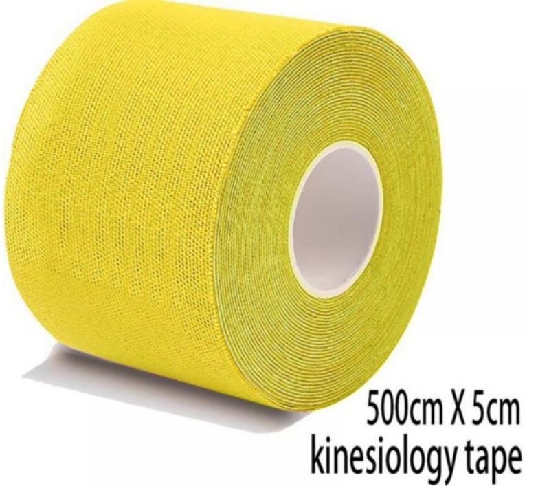 Yellow Physiotherapy Tape Kinesiology tape-CAREPROHEALTH- Kinesiology tape, elastic adhesive bandages,Would dressing,Cross Tape,Sports Rigid Tape,Elastic Adhesive Bandage,Stretched Bandage,Cohesive bandage,Underwrap Foam,Ice Hockey Tape,Band aid,Cotton Sports Tape Rayon Sports Tape,Hockey Tape,Finger Tape,PU Tape,PE Tape,Silk Tape,Paper Tape,Heel tape,Wound Dressing, Silicone Patches ( Remove Scar ),Dexcom Patches,Blister band aid,Acne Patches,Toenail Sticker,Mouth Tape,Nipple Covers,Boob Lift Tape,Face Lift Tape,Customized Patches,Assorted Band Aid,Blue Metal Detectabled Band Ai,Different Shape Band Aid,Cartoon Band Aid,Transparent Band Aid,Fabric Band Aid,Waterproof Band Aid,Nitrile Gloves,Anti-virus Gloves,Pl Surgical Gloves,Latex Surgical Gloves,Male Condoms,Female Condoms