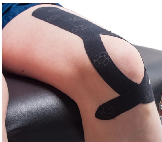 How do I kinesio tape on my  quadriceps tendonitis ?-CAREPROHEALTH- Kinesiology tape, elastic adhesive bandages,Would dressing,Cross Tape,Sports Rigid Tape,Elastic Adhesive Bandage,Stretched Bandage,Cohesive bandage,Underwrap Foam,Ice Hockey Tape,Band aid,Cotton Sports Tape Rayon Sports Tape,Hockey Tape,Finger Tape,PU Tape,PE Tape,Silk Tape,Paper Tape,Heel tape,Wound Dressing, Silicone Patches ( Remove Scar ),Dexcom Patches,Blister band aid,Acne Patches,Toenail Sticker,Mouth Tape,Nipple Covers,Boob Lift Tape,Face Lift Tape,Customized Patches,Assorted Band Aid,Blue Metal Detectabled Band Ai,Different Shape Band Aid,Cartoon Band Aid,Transparent Band Aid,Fabric Band Aid,Waterproof Band Aid,Nitrile Gloves,Anti-virus Gloves,Pl Surgical Gloves,Latex Surgical Gloves,Male Condoms,Female Condoms