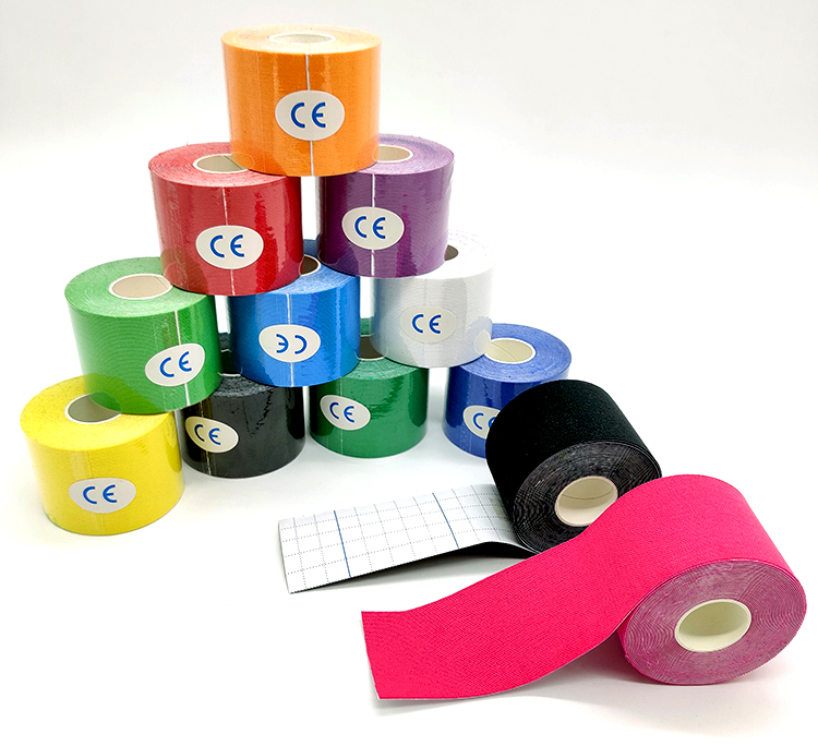 Custom logo Printed Waterproof Kinesiology Tape Muscle Sports Tape-CAREPROHEALTH- Kinesiology tape, elastic adhesive bandages,Would dressing,Cross Tape,Sports Rigid Tape,Elastic Adhesive Bandage,Stretched Bandage,Cohesive bandage,Underwrap Foam,Ice Hockey Tape,Band aid,Cotton Sports Tape Rayon Sports Tape,Hockey Tape,Finger Tape,PU Tape,PE Tape,Silk Tape,Paper Tape,Heel tape,Wound Dressing, Silicone Patches ( Remove Scar ),Dexcom Patches,Blister band aid,Acne Patches,Toenail Sticker,Mouth Tape,Nipple Covers,Boob Lift Tape,Face Lift Tape,Customized Patches,Assorted Band Aid,Blue Metal Detectabled Band Ai,Different Shape Band Aid,Cartoon Band Aid,Transparent Band Aid,Fabric Band Aid,Waterproof Band Aid,Nitrile Gloves,Anti-virus Gloves,Pl Surgical Gloves,Latex Surgical Gloves,Male Condoms,Female Condoms