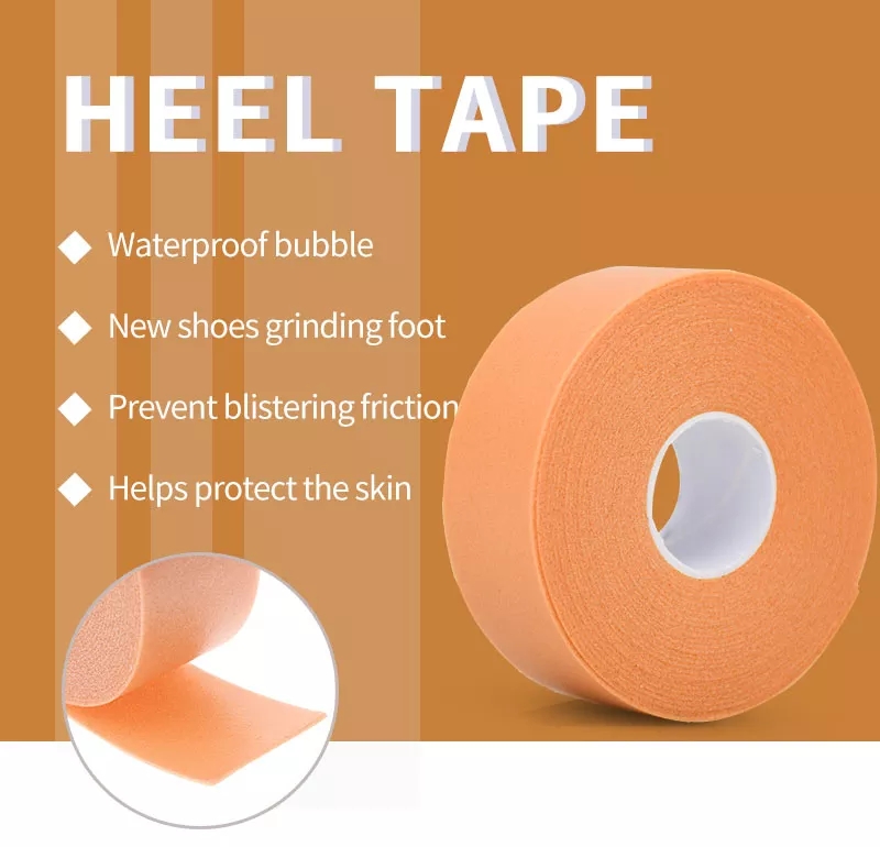 High heels anti-friction Foot anti-wear sticker waterproof tape heel stickers tape protector-CAREPROHEALTH- Kinesiology tape, elastic adhesive bandages,Would dressing,Cross Tape,Sports Rigid Tape,Elastic Adhesive Bandage,Stretched Bandage,Cohesive bandage,Underwrap Foam,Ice Hockey Tape,Band aid,Cotton Sports Tape Rayon Sports Tape,Hockey Tape,Finger Tape,PU Tape,PE Tape,Silk Tape,Paper Tape,Heel tape,Wound Dressing, Silicone Patches ( Remove Scar ),Dexcom Patches,Blister band aid,Acne Patches,Toenail Sticker,Mouth Tape,Nipple Covers,Boob Lift Tape,Face Lift Tape,Customized Patches,Assorted Band Aid,Blue Metal Detectabled Band Ai,Different Shape Band Aid,Cartoon Band Aid,Transparent Band Aid,Fabric Band Aid,Waterproof Band Aid,Nitrile Gloves,Anti-virus Gloves,Pl Surgical Gloves,Latex Surgical Gloves,Male Condoms,Female Condoms