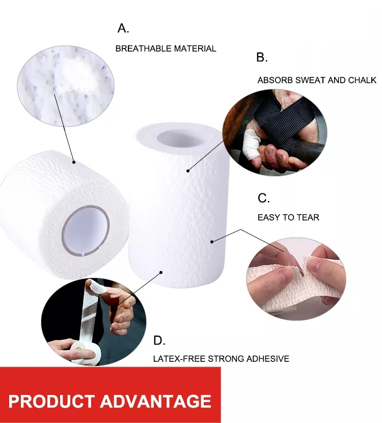 5cmx4.5m OEM Hot Melt Glue Vet Wrap Stretch Bandage for Sports Protection And Orthopedic Fix -Light EAB Elastic Adhesive Bandage-CAREPROHEALTH- Kinesiology tape, elastic adhesive bandages,Would dressing,Cross Tape,Sports Rigid Tape,Elastic Adhesive Bandage,Stretched Bandage,Cohesive bandage,Underwrap Foam,Ice Hockey Tape,Band aid,Cotton Sports Tape Rayon Sports Tape,Hockey Tape,Finger Tape,PU Tape,PE Tape,Silk Tape,Paper Tape,Heel tape,Wound Dressing, Silicone Patches ( Remove Scar ),Dexcom Patches,Blister band aid,Acne Patches,Toenail Sticker,Mouth Tape,Nipple Covers,Boob Lift Tape,Face Lift Tape,Customized Patches,Assorted Band Aid,Blue Metal Detectabled Band Ai,Different Shape Band Aid,Cartoon Band Aid,Transparent Band Aid,Fabric Band Aid,Waterproof Band Aid,Nitrile Gloves,Anti-virus Gloves,Pl Surgical Gloves,Latex Surgical Gloves,Male Condoms,Female Condoms