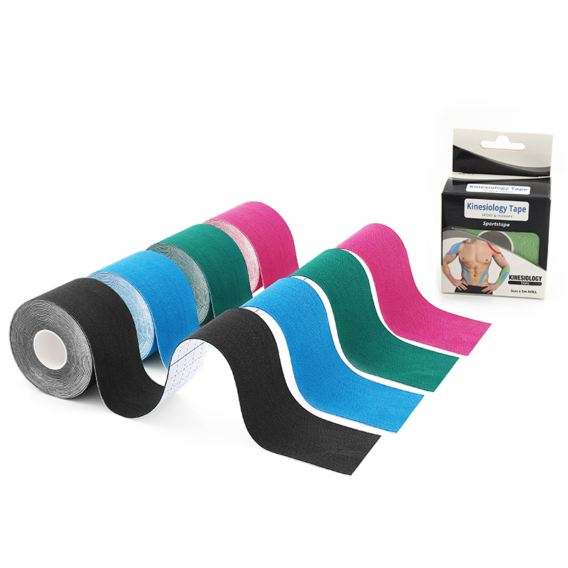 Waterproof Kinesiology Tape Color Elastic Sports & Weightlifting Tape-CAREPROHEALTH- Kinesiology tape, elastic adhesive bandages,Would dressing,Cross Tape,Sports Rigid Tape,Elastic Adhesive Bandage,Stretched Bandage,Cohesive bandage,Underwrap Foam,Ice Hockey Tape,Band aid,Cotton Sports Tape Rayon Sports Tape,Hockey Tape,Finger Tape,PU Tape,PE Tape,Silk Tape,Paper Tape,Heel tape,Wound Dressing, Silicone Patches ( Remove Scar ),Dexcom Patches,Blister band aid,Acne Patches,Toenail Sticker,Mouth Tape,Nipple Covers,Boob Lift Tape,Face Lift Tape,Customized Patches,Assorted Band Aid,Blue Metal Detectabled Band Ai,Different Shape Band Aid,Cartoon Band Aid,Transparent Band Aid,Fabric Band Aid,Waterproof Band Aid,Nitrile Gloves,Anti-virus Gloves,Pl Surgical Gloves,Latex Surgical Gloves,Male Condoms,Female Condoms