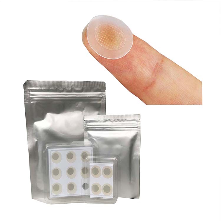 New product translucent microneedle pimple patch for deep early-stage zits factory customized patch-CAREPROHEALTH- Kinesiology tape, elastic adhesive bandages,Would dressing,Cross Tape,Sports Rigid Tape,Elastic Adhesive Bandage,Stretched Bandage,Cohesive bandage,Underwrap Foam,Ice Hockey Tape,Band aid,Cotton Sports Tape Rayon Sports Tape,Hockey Tape,Finger Tape,PU Tape,PE Tape,Silk Tape,Paper Tape,Heel tape,Wound Dressing, Silicone Patches ( Remove Scar ),Dexcom Patches,Blister band aid,Acne Patches,Toenail Sticker,Mouth Tape,Nipple Covers,Boob Lift Tape,Face Lift Tape,Customized Patches,Assorted Band Aid,Blue Metal Detectabled Band Ai,Different Shape Band Aid,Cartoon Band Aid,Transparent Band Aid,Fabric Band Aid,Waterproof Band Aid,Nitrile Gloves,Anti-virus Gloves,Pl Surgical Gloves,Latex Surgical Gloves,Male Condoms,Female Condoms